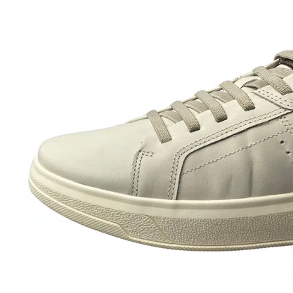 Sapatênis Ferracini Masculino Off White Couro 
