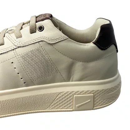 Sapatênis Ferracini Masculino Off White Couro 