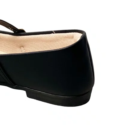 Sapatilha Kidy Infantil Feminina Preto Fecho fivela