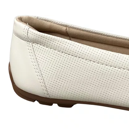 Sapatilha Modare Feminina Branco Off Laço 
