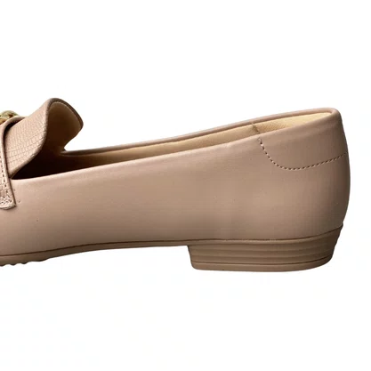 Sapatilha Santinelli Feminina Antique Ferragem Dourada