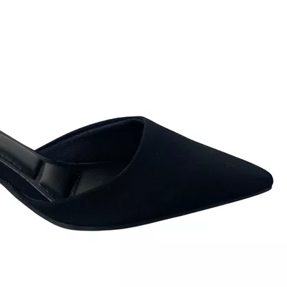 Sapato Bebecê Feminino Preto Fecho Fivela 