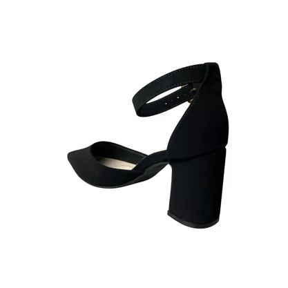 Sapato Bebecê Feminino Preto Fecho Fivela 