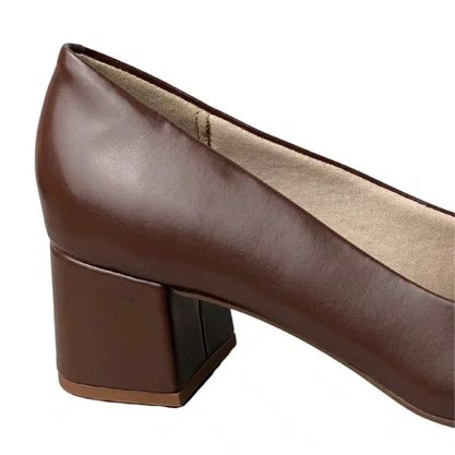 Sapato Beira Rio Feminino Chocolate Laço