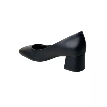 Sapato Beira Rio Feminino  Preto Salto Bloco