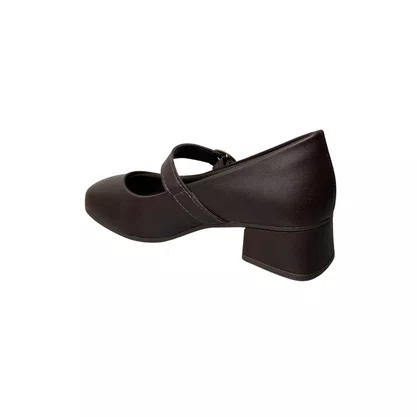 Sapato Mississipi Feminino Café Fecho Fivela 