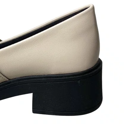 Sapato Mississipi Feminino Marfim Fecho Fivela