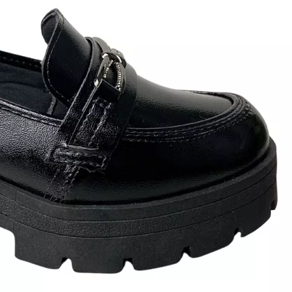 Sapato Mississipi Feminino Preto Calce Fácil 