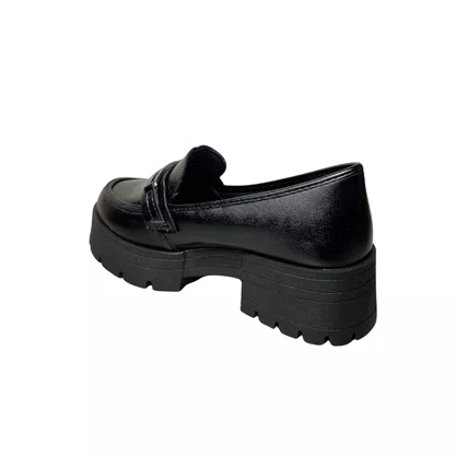 Sapato Mississipi Feminino Preto Calce Fácil 
