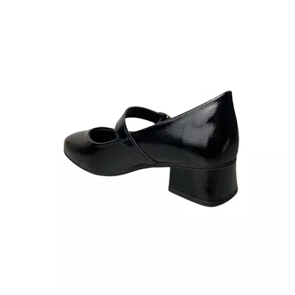 Sapato Mississipi Feminino Preto Fecho Fivela 