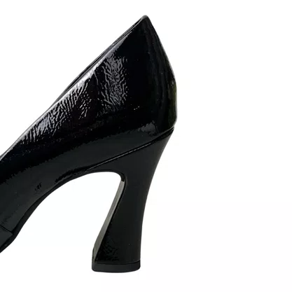 Sapato Piccadilly Feminina Preto Bico Fino 