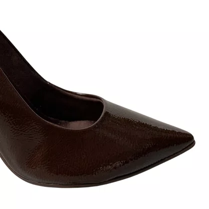 Sapato Piccadilly Feminino Cacau Bico Fino 
