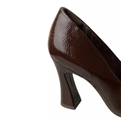 Sapato Piccadilly Feminino Cacau Bico Fino 