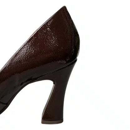 Sapato Piccadilly Feminino Cacau Bico Fino 