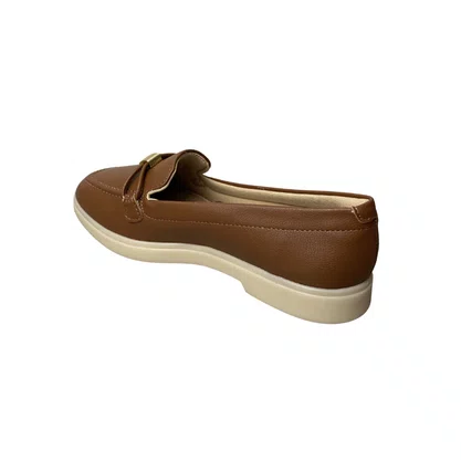 Sapato Softli Feminino Brown Calce Fácil 
