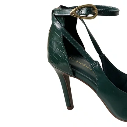Scarpin Bebecê Feminina Turmalina Bico Fino 
