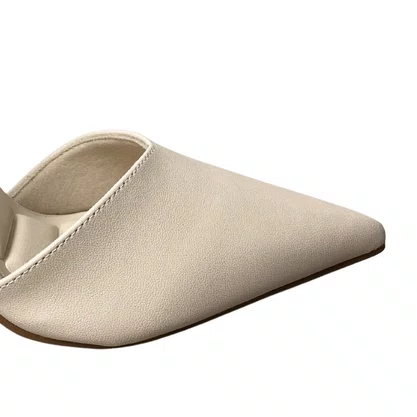 Scarpin Bebecê Feminino Aveia Bico Fino 
