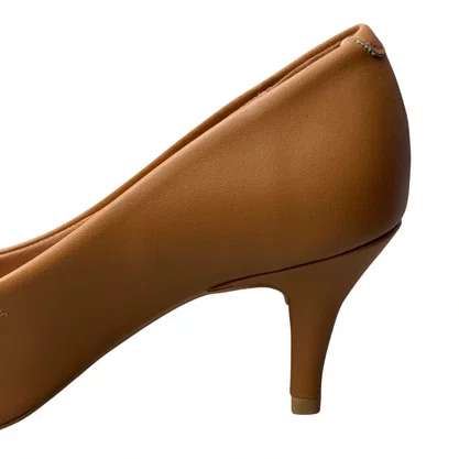Scarpin Vizzano Camel Salto Baixo