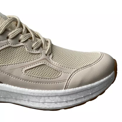 Tênis Actvitta Feminino Branco Off Cadarço 