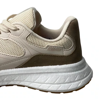 Tênis Actvitta Feminino Branco Off Cadarço 