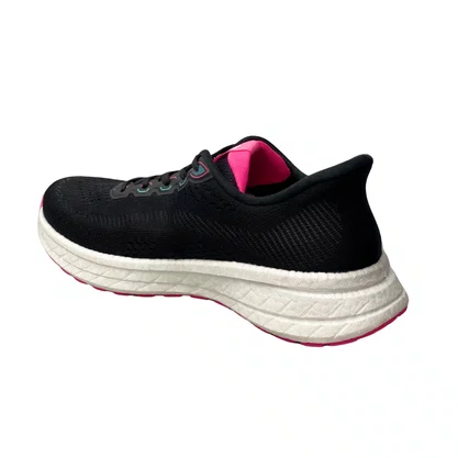 Tênis Actvitta Feminino Preto Cadarço 