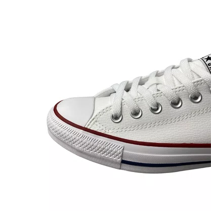 Tênis All Star Feminino Branco Couro