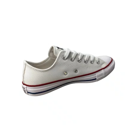 Tênis All Star Feminino Branco Couro