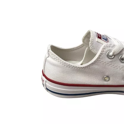 Tênis All Star Feminino Branco Fechamento Cadarço 