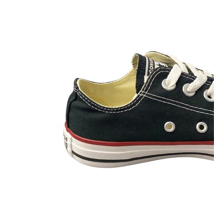 Tênis All Star Feminino Preto Fechamento Cadarço 