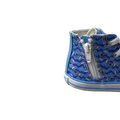 Tênis All Star Infantil Unisex Azul Stitch 