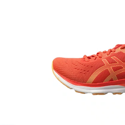 Tênis Asics Feminino Coral Fechamento Cadarço 