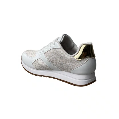 Tênis Beira Rio Feminino Multi Branco Cadarço 