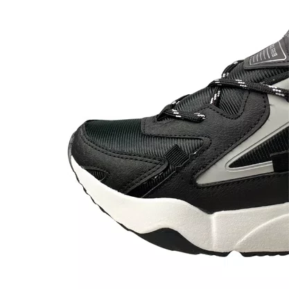 Tênis Black Free Masculino Preto Fechamento Cadarço 