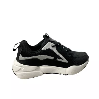 Tênis Black Free Masculino Preto Fechamento Cadarço 