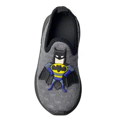 Tênis Carinha De Nene Infantil Masculino Chumbo Calce Fácil  