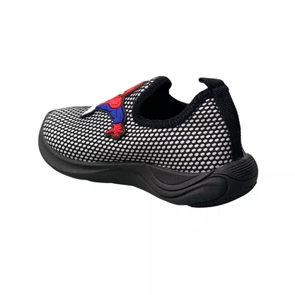Tênis Carinha De Nene Infantil Masculino Preto Calce Fácil  