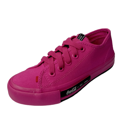 Tênis Coca Cola Daytona Colors Rosa Escuro 