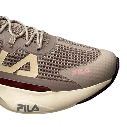 Tênis Fila Feminino Castanho Claro Recovery Cadarço 