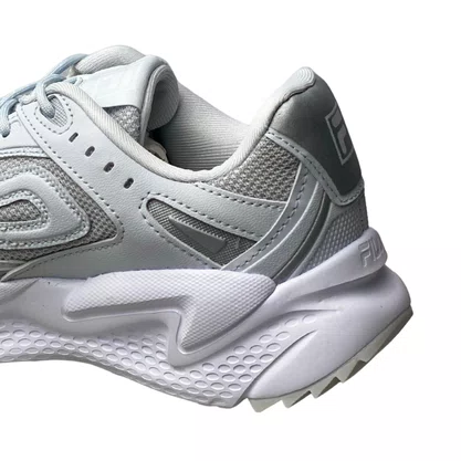 Tênis Fila Feminino Cinza Claro Venture Tracer 2 Cadarço