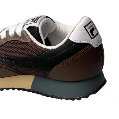 Tênis Fila Masculino Marrom Euro Jogger Sport II Cadarço 