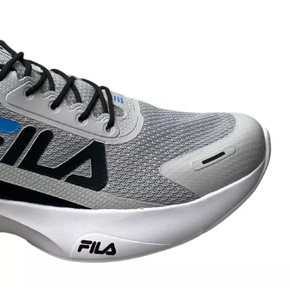 Tênis Fila Masculino Prata Progress Lite Cadarço 