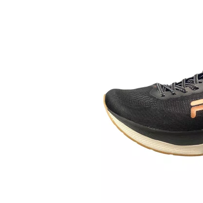 Tênis Fila Feminino Preto Fechamento Cadarço 