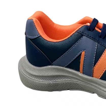 Tênis Jet Kids Infantil Masculino Marinho Calce Fácil 
