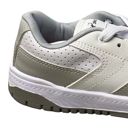 Tênis Kidy Infantil Masculino Branco Cadarço 