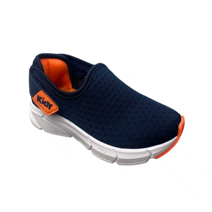 Tênis Kidy Infantil Masculino Marinho Calce Fácil 
