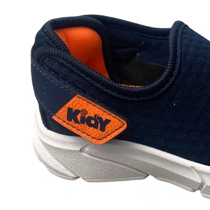 Tênis Kidy Infantil Masculino Marinho Calce Fácil 