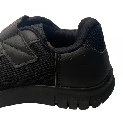 Tênis Kidy Infantil Masculino Preto Luzes Led 