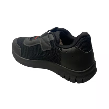 Tênis Kidy Infantil Masculino Preto Luzes Led 