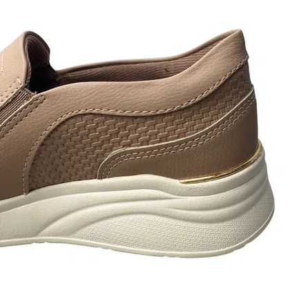 Tênis Kolosh Feminino Capuccino Calce Fácil 