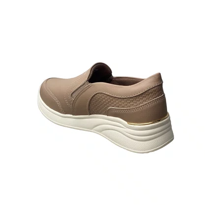 Tênis Kolosh Feminino Capuccino Calce Fácil 